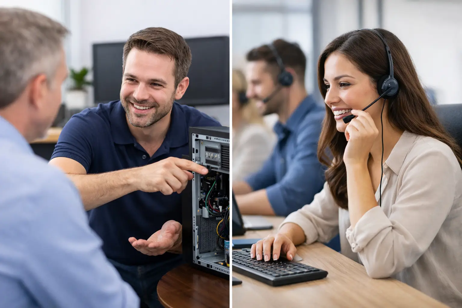 Lokaler IT-Service vs Hotline: Was hilft?