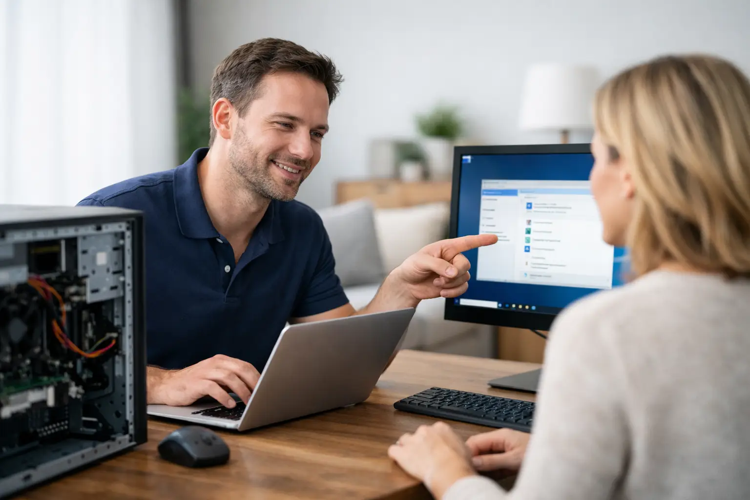 PC Hilfe zu Hause – schnell und verständlich