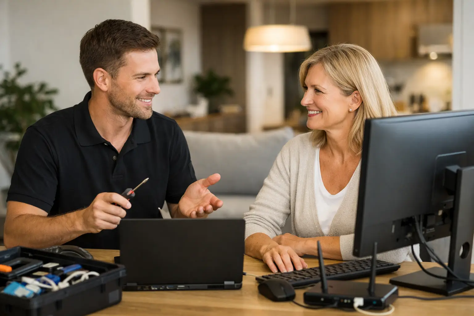 Private IT-Hilfe in Wels: Hilfe bei Ihnen daheim