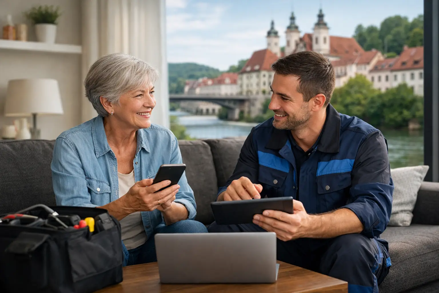 Technik Support in Steyr zuhause nutzen