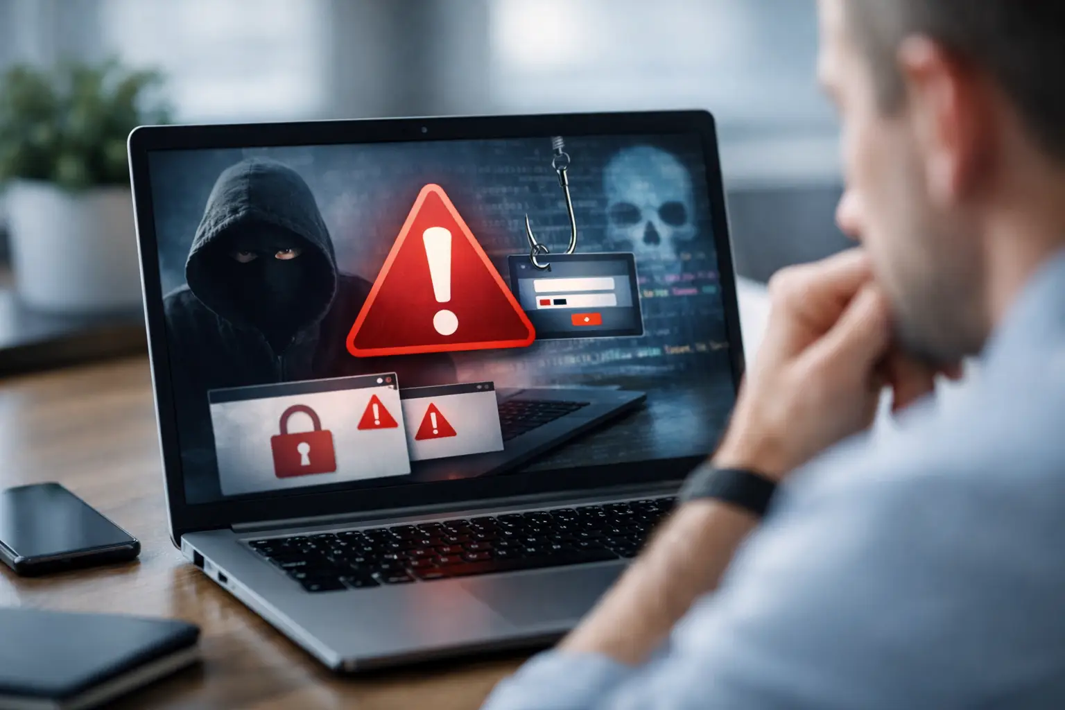 Wie erkenne ich Computerbetrug? Warnzeichen
