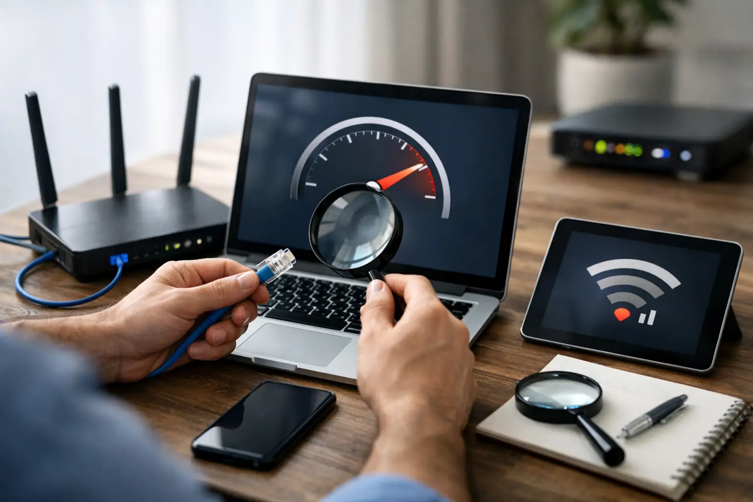 Internet langsam? Ursache finden in 7 Schritten