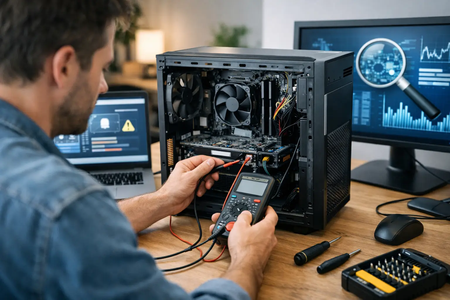 PC-Fehlerdiagnose zuhause erklären leicht gemacht